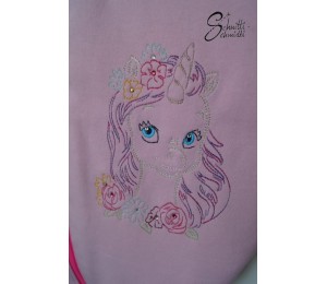 Stickdatei - Baby Unicorn LineArt 6